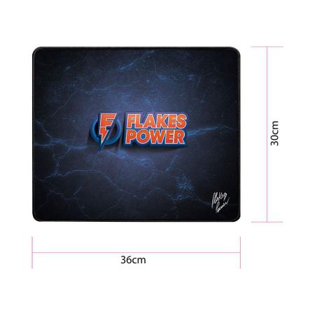 Imagem de Mousepad Gamer Flakes Power SPEED FLKMP001 - ELG