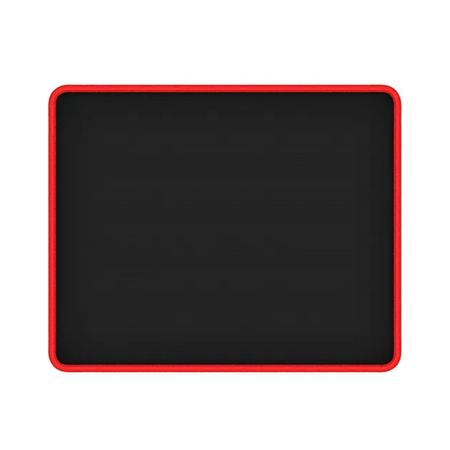 Imagem de Mousepad Gamer Premium MBtech Mouse 27x22 Cm Speed Super Reforçado Para Jogos Fps Edição Borda Vermelho