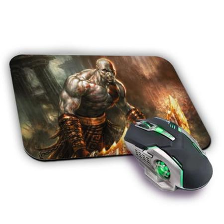Mousepad Premium Kratos God Of War Video Game PC Gamer Jogo