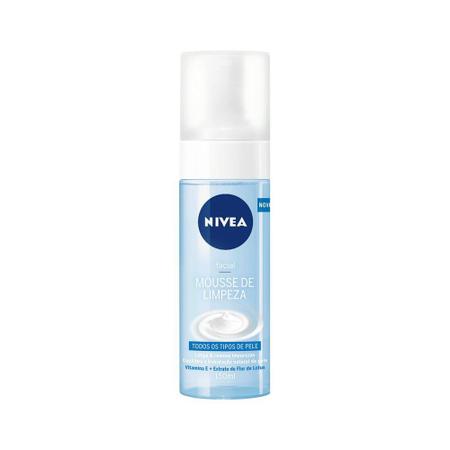 Imagem de Mousse de Limpeza Facial Nivea para Pele Normal e Mista 150ml