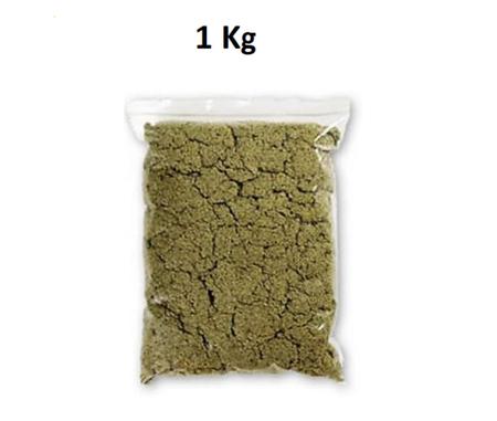 Imagem de Moxa Lã Artemisia Pura 1kg Moxabustão Acupuntura 5 Anos