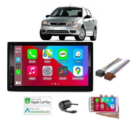 Imagem de Mp5 Multimidia Android Auto iOS Carplay Focus Sedan 01 a 08