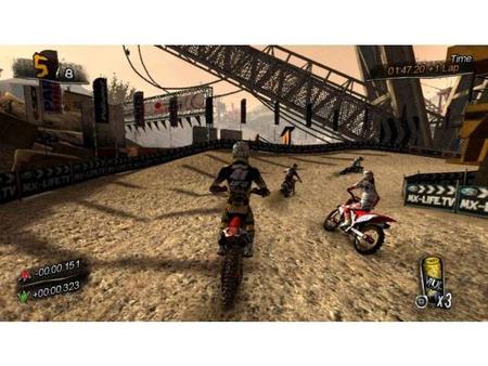 Jogo MX vs ATV Untamed ps2 ( Corrida ) play 2