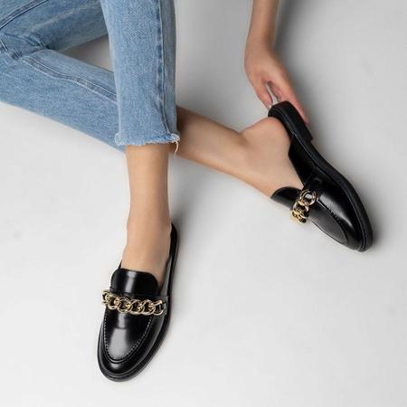Mule carrano preto sales