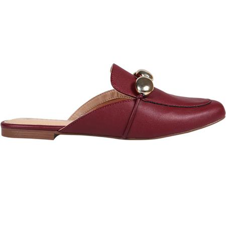 Mule via sale uno bico redondo