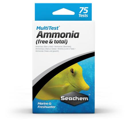 Imagem de Multi Ammonia Free & Total Seachem 100Ml e De Amonia Seachem Para Aquarios