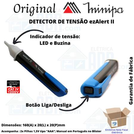 Imagem de Multimetro Digital + Caneta + Alicate Amperimetro Minipa Kit