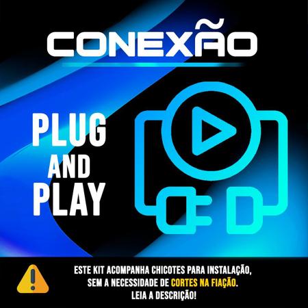 Imagem de Multimídia 7 Polegadas CrossFox Fox 2014-2022 Android-Auto Bluetooth MP5 + Moldura