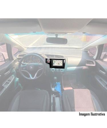 Imagem de Multimídia Honda Fit 2015 2016 2017 2018 2019 2020 2021 Espelhamento Bluetooth USB SD Card + Moldura + Câmera Borboleta + Chicote + Adaptador de Anten