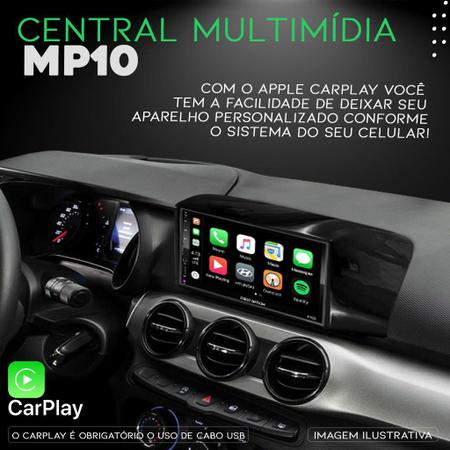 Imagem de Multimídia MP10 CarPlay e Android Auto Etios 2012 a 2018