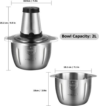 Imagem de Multiprocessador de café e grãos profissional 2 litros110v