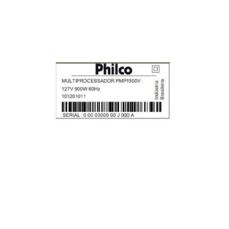 Imagem de Multiprocessador Philco Turbo Vermelho PMP1500V - 127 Volts