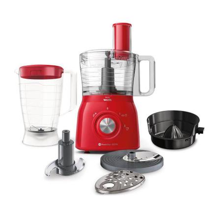 Imagem de Multiprocessador Walita com Liquidificador. 2 Velocidades e 1.5L RI7631/41 Vermelho 127V