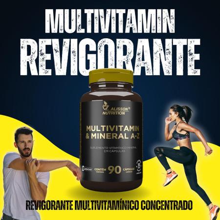 Imagem de Multivitamínico E Mineral A-z Alta Performance 90 Capsulas