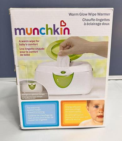 Munchkin - Chauffe-lingettes à éclairage doux.