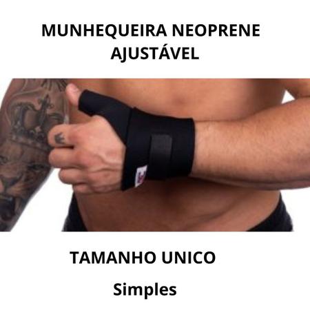 Imagem de Munhequeira de pulso com Polegar Neoprene Tendinite Punho