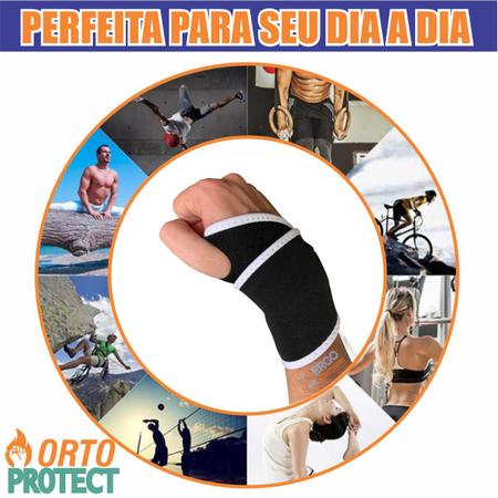 Imagem de Munhequeira Tensor Esportiva Alta Compressão Estabilizadora Mãos e Punhos Original 