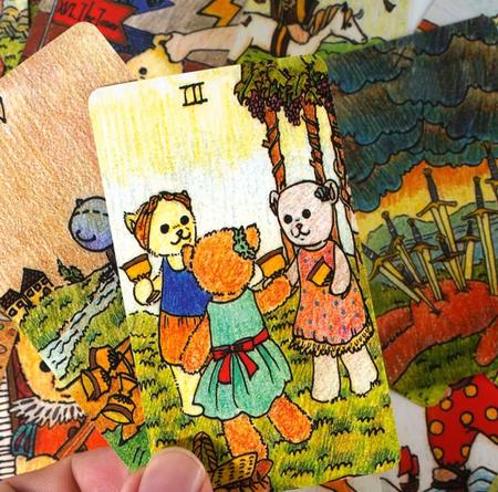 Imagem de Muppet Bear Tarot Deck Tarô Do Urso Muppet Baralho de Cartas de Oráculo
