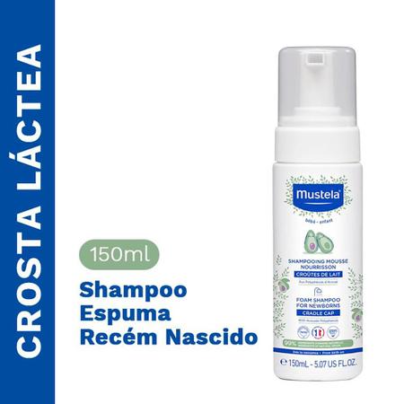 Imagem de Mustela Espuma Shampoo Recém-Nascido 150ml