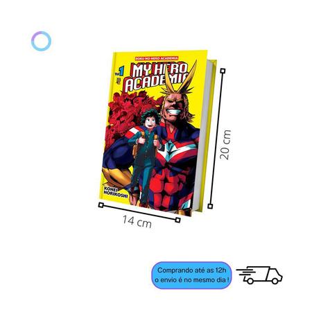 Kit My Hero Academia: Boku no Hero - Vol. 1-5 Mangá: JBC - Outros Livros -  Magazine Luiza