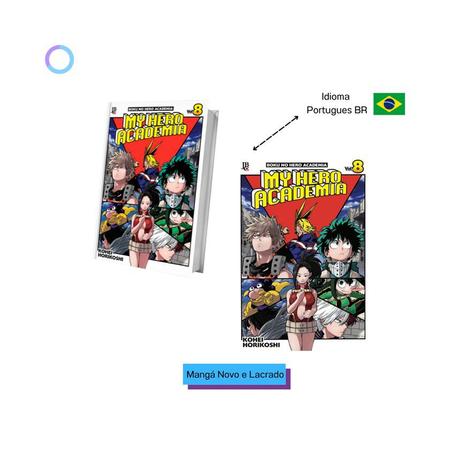 Kit Mangá My Hero Academia (boku No Hero!!) Volumes 1 Ao 5