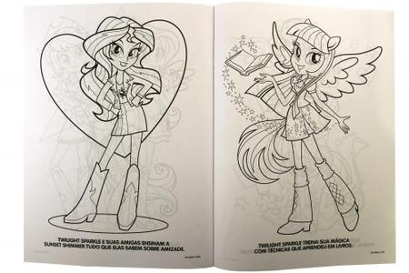 My little pony: equestria girs - colorir - Outros Livros