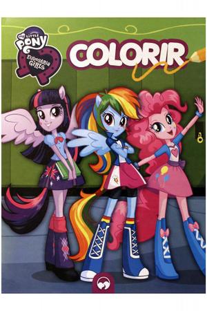 Livro de colorir my little pony vale das letras