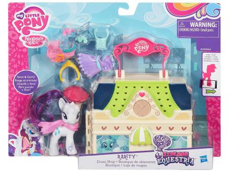 Boneca My Little Pony Rarity Luxo e Luz - Hasbro - A sua Loja de Brinquedos, 10% Off no Boleto ou PIX