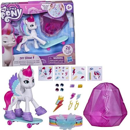 My Little Pony Nova Geração Aventuras do Cristal Pônei 7,5 Cm + 20 Itens -  Hasbro - Bonecos - Magazine Luiza