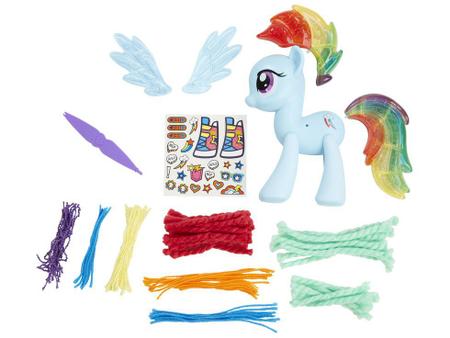My Little Pony Rainbow Dash - Figura de Pônei Azul de 15 cm com