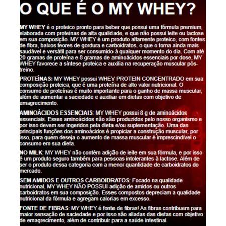 My Whey Protein Bebida Integralmédica Zero Lactose 6X250Ml - Integralmedica Imagem de My Whey Protein Bebida Integralmédica Zero Lactose 6X250Ml
