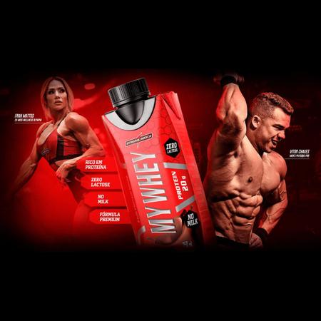 My Whey Shake Pronto 250ml 6 Unidades Integralmedica Imagem de My Whey Shake Pronto 250ml 6 Unidades Integralmedica
