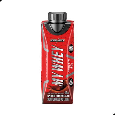 My Whey Shake Pronto 250ml 6 Unidades Integralmedica Imagem de My Whey Shake Pronto 250ml 6 Unidades Integralmedica