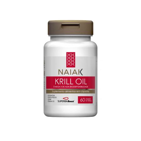 Imagem de NAIAK Krill Oil 60 Cápsulas Ômega 3 para Bem-Estar Geral