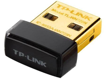 Imagem de Nano Adaptador USB Wireless 150Mbps  TL-WN725N  - TP-Link