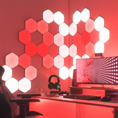 Nanoleaf Shapes Hexagonal Starter Kit 15 painéis de LED