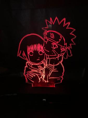 Luminaria Led 3d, Kakashi Rosto, Naruto, Anime, Geek, 16 Cores controle  remoto - Avelar Criações - Luminária Geek - Magazine Luiza