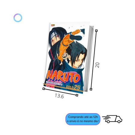 Naruto Gold Mangá, Fase Clássica - Volumes Avulsos em Português - Mangá  Naruto Gold - Minissérie e Séries de TV de Anime - Magazine Luiza