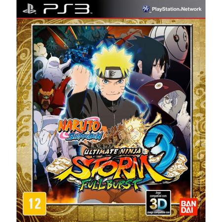 Naruto Shippuden: Ultimate Ninja Storm 3 - Jogo PS3 - Sony - Jogos de Luta  - Magazine Luiza