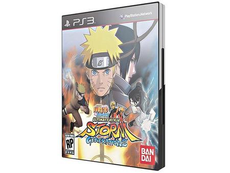 Jogo PS3 Naruto Shippud:Ultimate Ninja Storm Generations