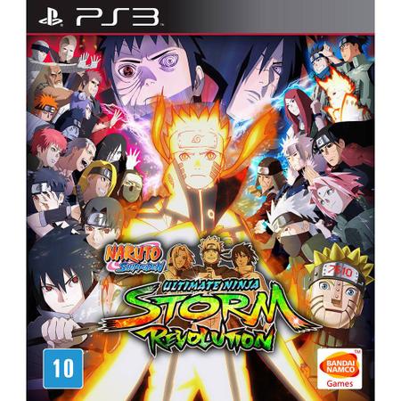 Naruto Shippuden Ultimate Ninja Storm Revolution - Ps3 - BANDAI - Jogos de  Luta - Magazine Luiza