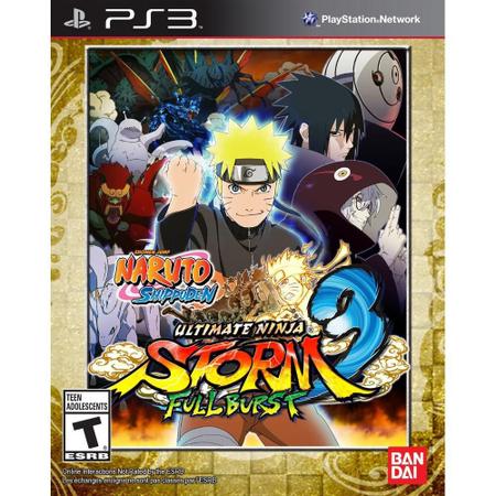 Naruto Ultimate N.S. 3 Full Burst é a nova versão do jogo; leia a prévia