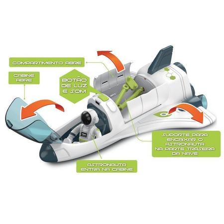 Imagem de Nave Espacial Cosmo Play Com Boneco QB-256 Etitoys Única