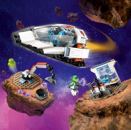 Imagem de Nave Espacial e Descoberta de Asteroides - Lego 60429