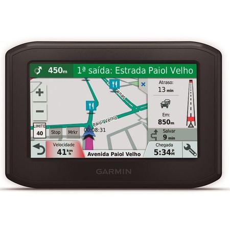 Imagem de Navegador de Motos com GPS Garmin Zumo 396LM com tela de 4,3" e Atualização de Mapa Vitalício
