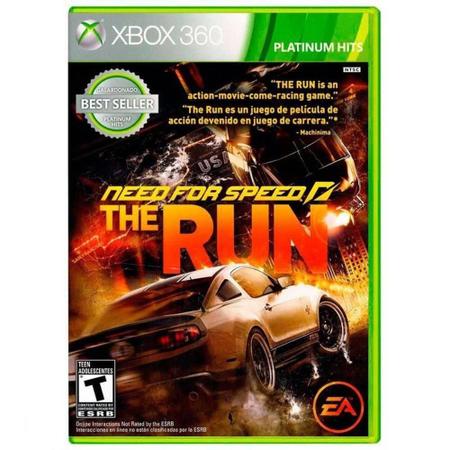 Need For Speed The Run - Xbox 360 - Microsoft - Jogos de Corrida e