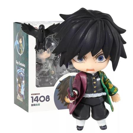 Nendoroid Action Figure Giyu Tomioka Demon Slayer 10 Cm Boneco