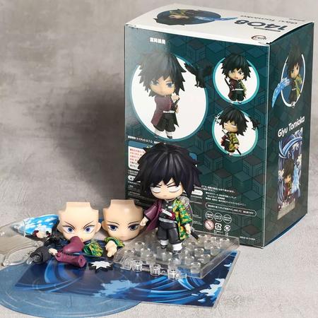 Nendoroid Action Figure Giyu Tomioka Demon Slayer 10 Cm Boneco