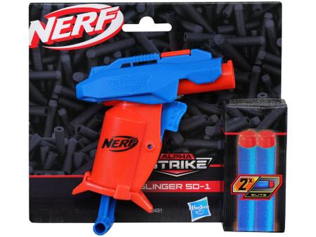 Imagem de Nerf Alpha Strike Slinger SD-1 Hasbro 3 Peças - com Acessórios