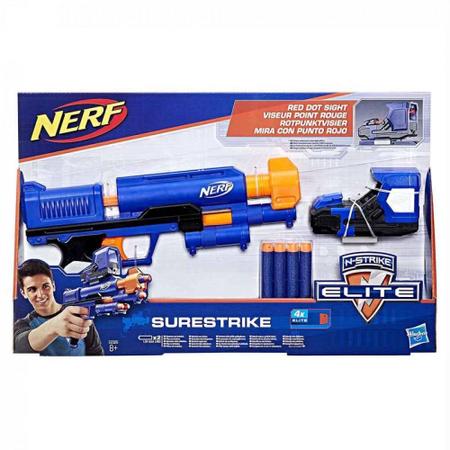 Lançador Nerf Super Shot Power Flash Com Lanterna Mira Modulus